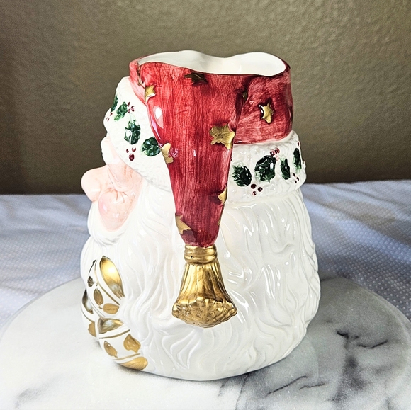 World Bazaar Inc Santa Claus Milk Pitcher - Picture 4 of 11
